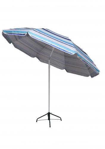 Зонт пляжный фольгированный (200см) 6 расцветок 12шт/упак ZHU-200 (расцветка 4) - фото 11